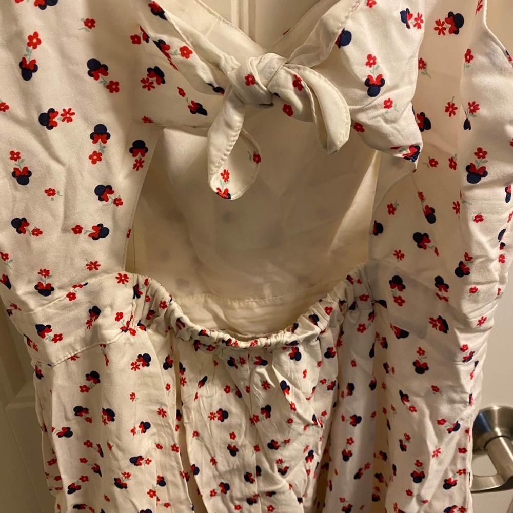 LC Lauren Conrad Dress 12 Disney Minnie Mouse Floral - Picture 4 of 7